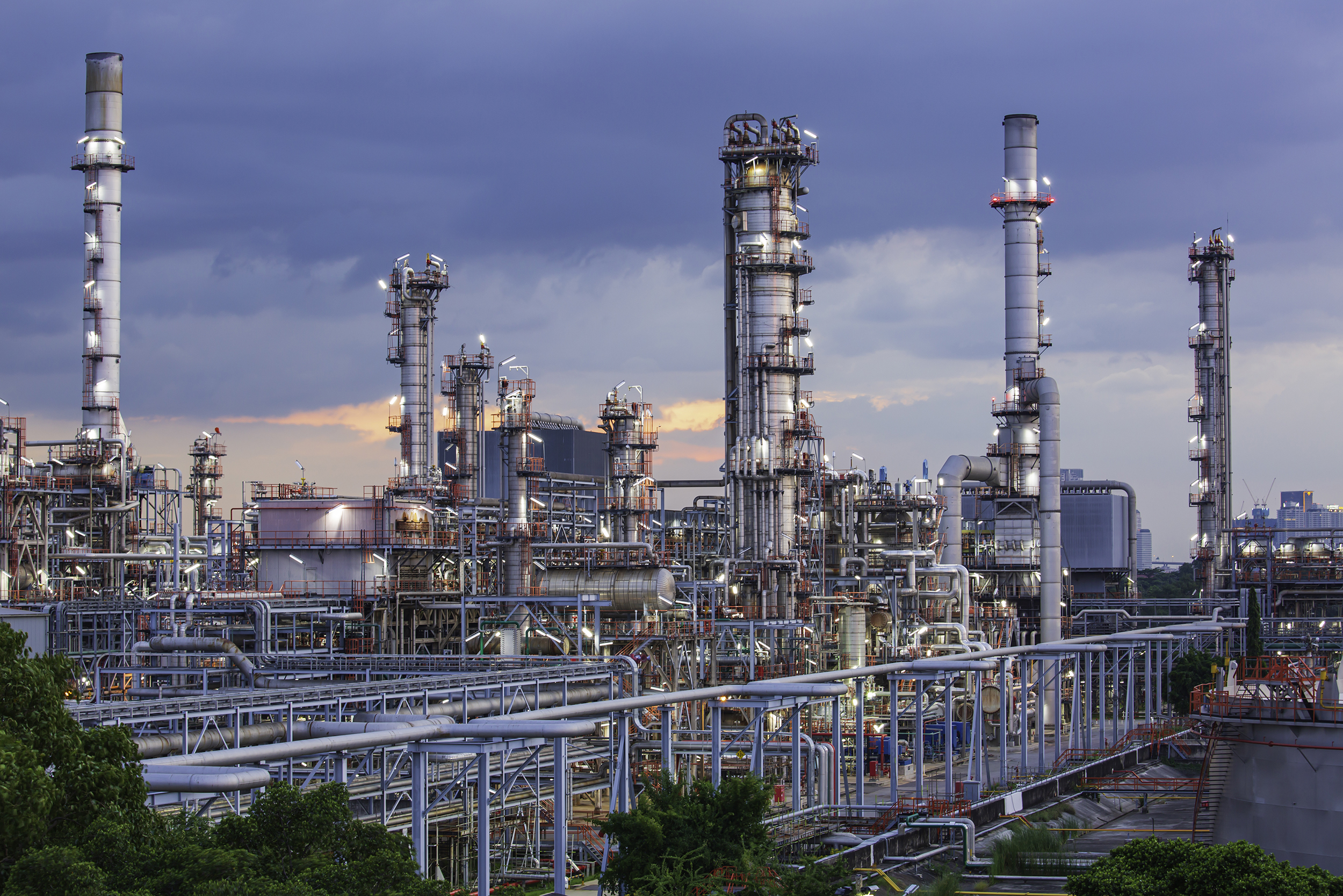 Oil refinery and plant tower column refinery of petroc